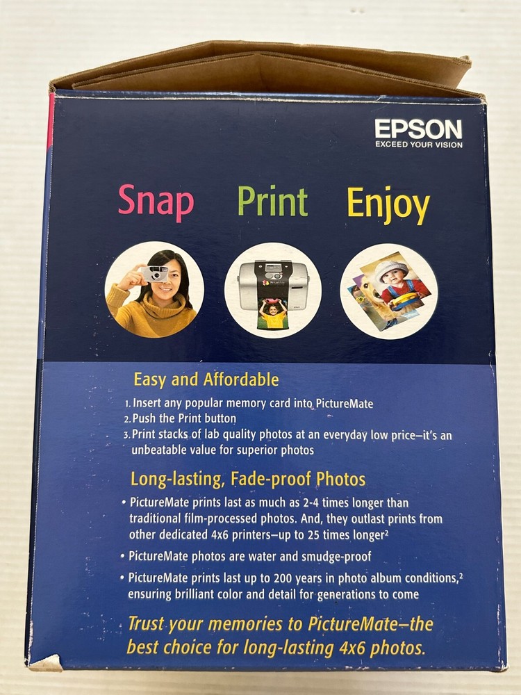 Epson PictureMate Personal Photo Lab Printer Express Edition Tested