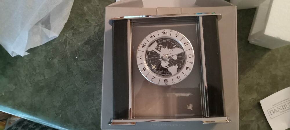 Things Remember, Danbury Marble Rotating World Clock