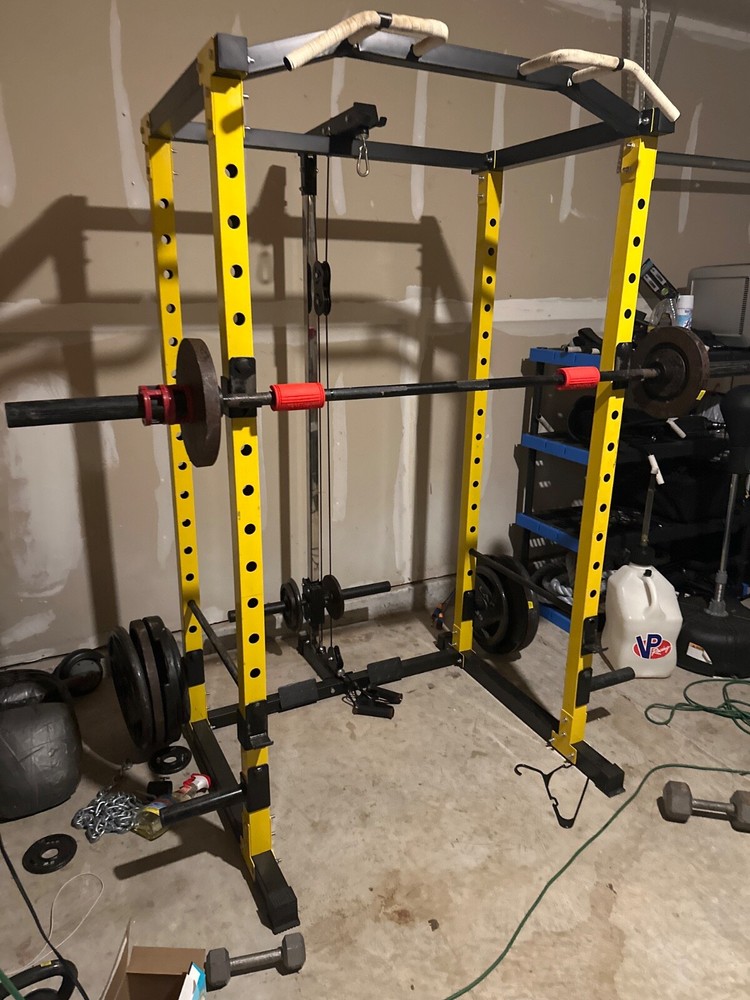 HulkFit Adjustable Gym Power Cage (HFAT-1)