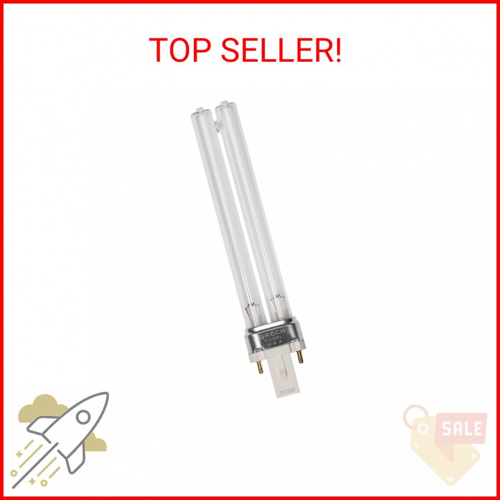 Oxyful 9W UV Ultraviolet G23-2 pin Base Replacement Light Clarifier Lamp Filter