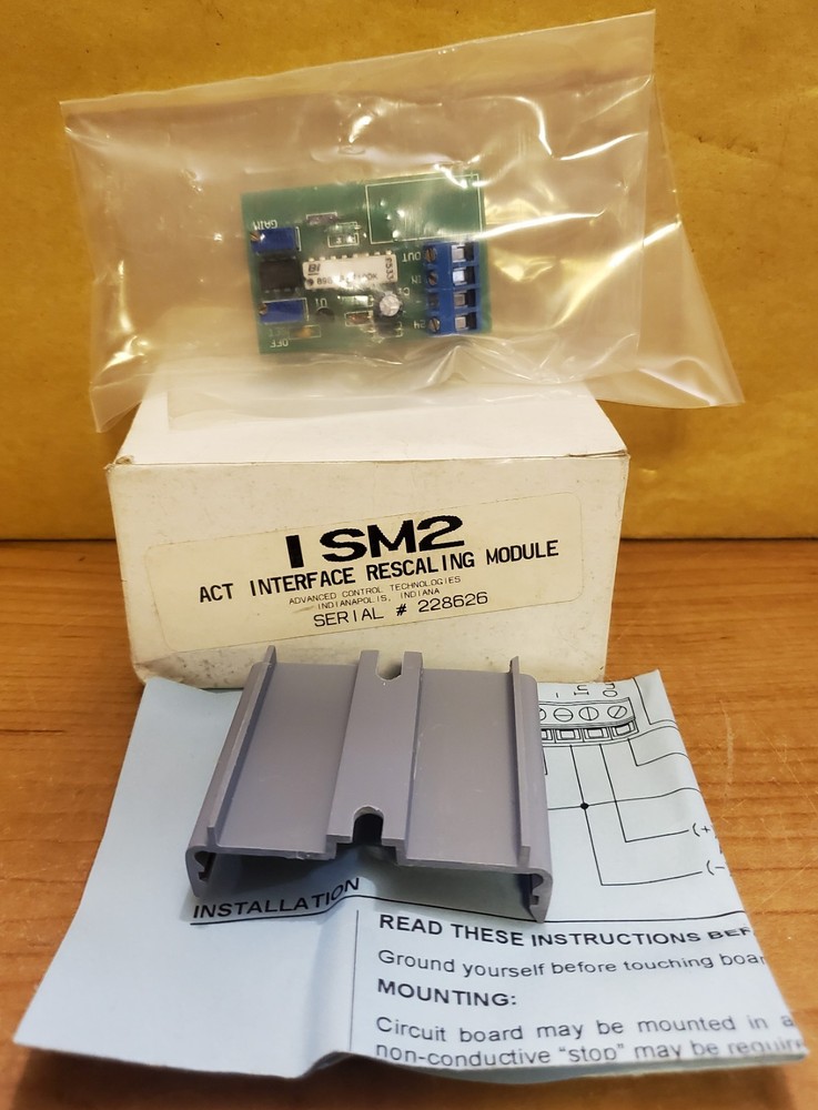 Advanced Control Technologies  ISM2  Interface Rescaling Module   NEW OLD Stock
