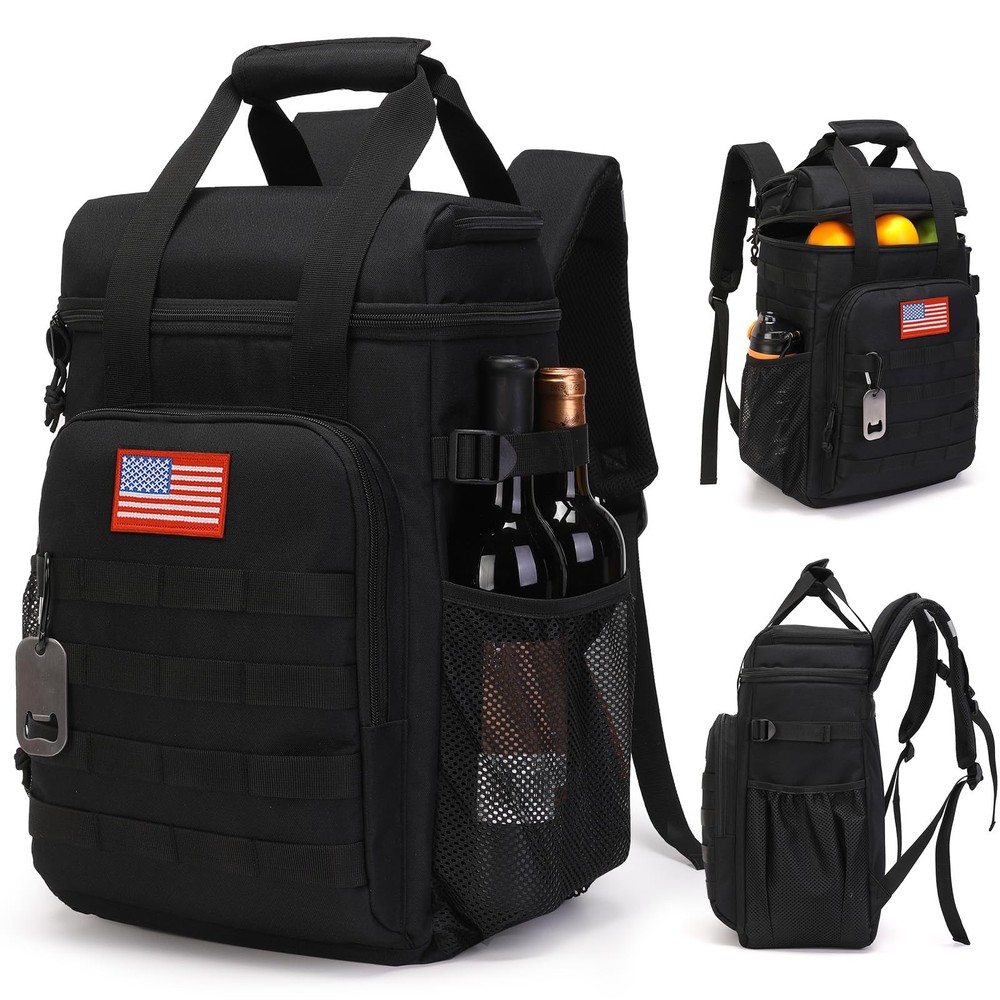 Tactical Backpack Cooler,Lunch Backpacks for Men Work with Handle，Soft Cooler...