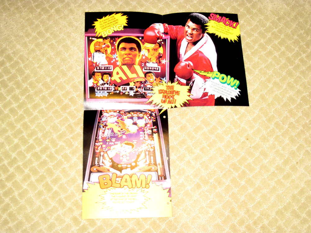 Ali Stern Pinball - Flyer / Brochure / Ad