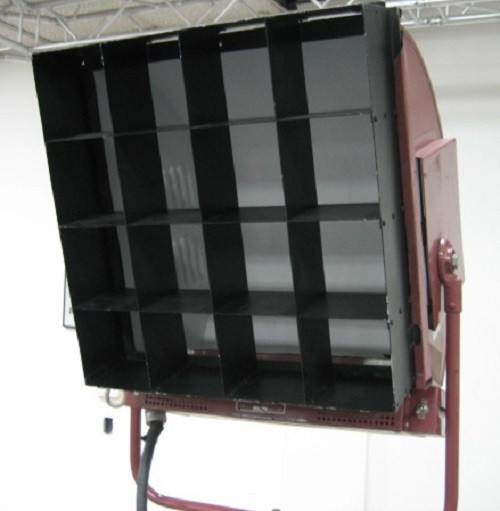 Mole Richardson 4K Zip Light w/ Eggcrate & Gel Frame