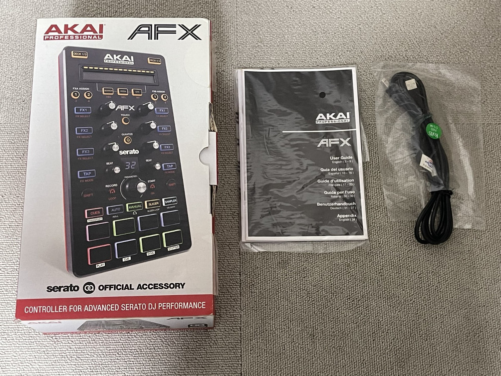 AKAI Professional AFX FX Controller Serato DJ Tested & Working with Original Box