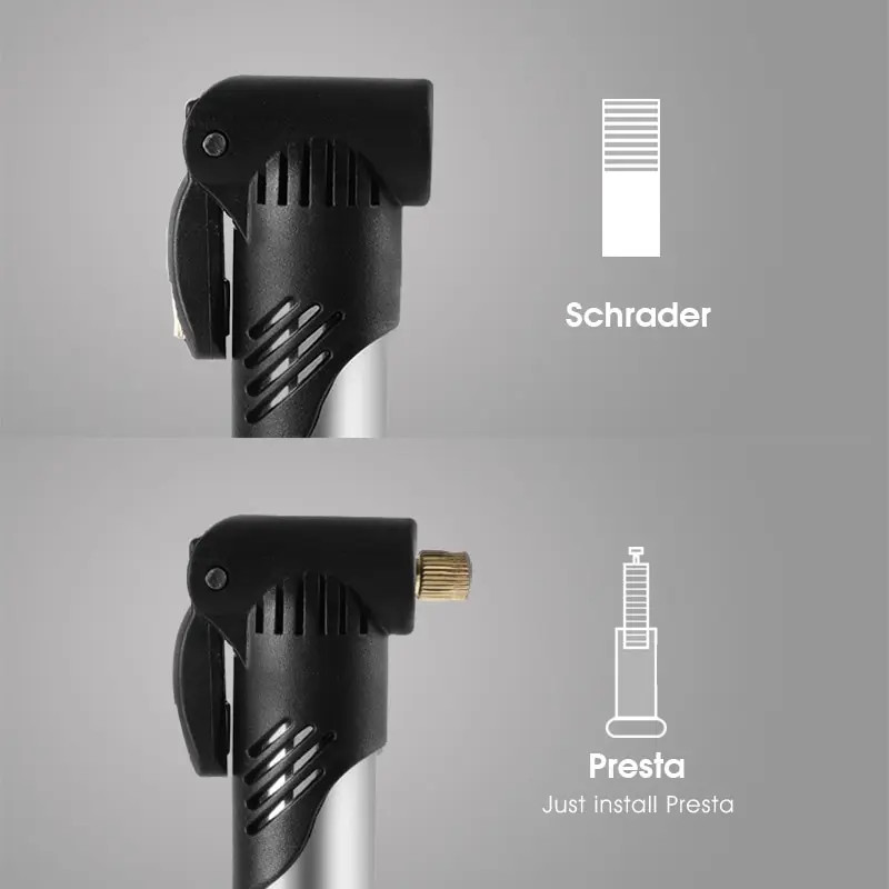 Mini Bicycle Pump Bike Tyre Inflator Hand Pump