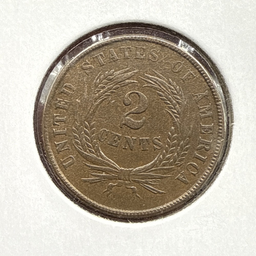 1864 Two Cent Coin