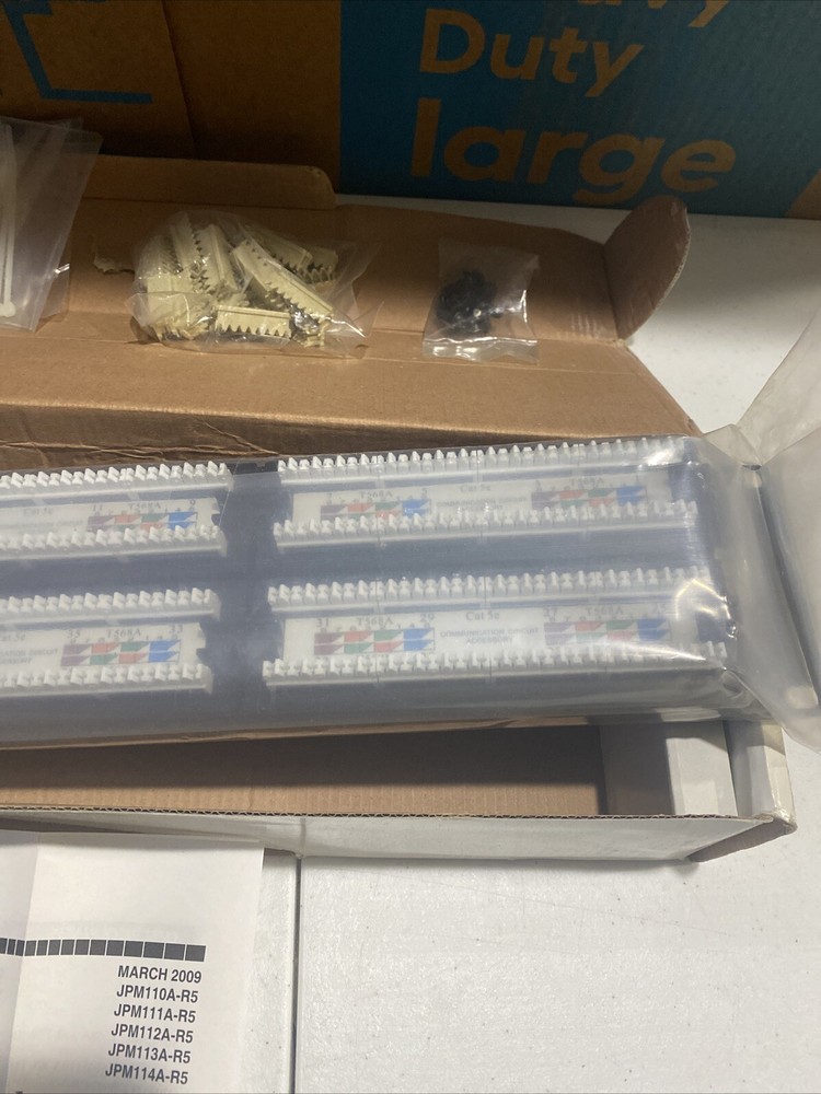 New Black Box Category 5e Universal Patch Panel - 48 Port JPM113A-R5