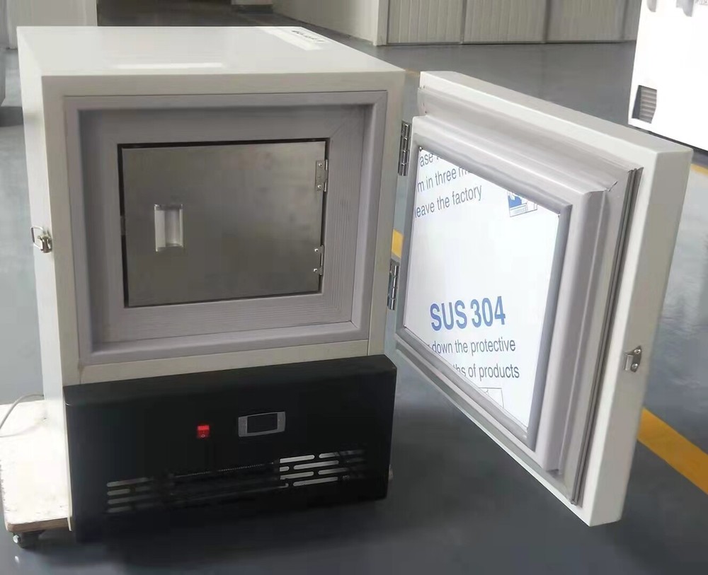 -86℃ 1.06cuft Lab Ultra Low Freezer Benchtop Mini Storage Cryogenic Refrigerator