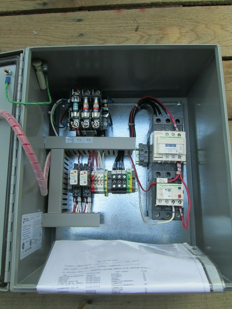 Olson Motor & Control Motor Controller Complete W/ Hour Meter 460V 3 Phase (New)