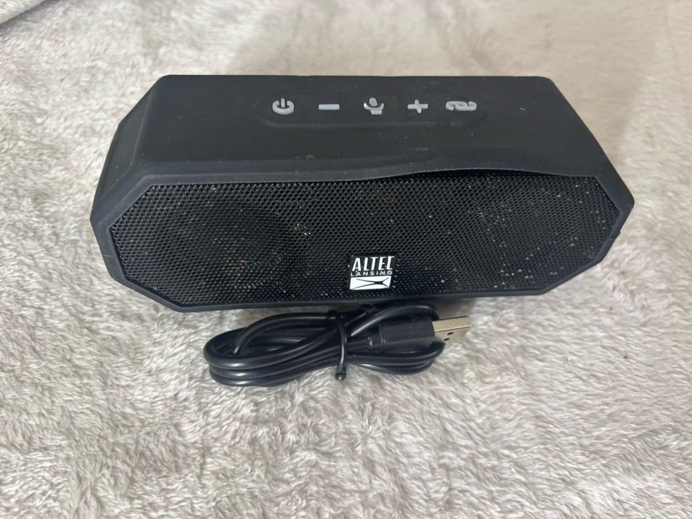Altec Lansing IMW449 Jacket H20 4 Rugged Portable Waterproof Bluetooth Speaker