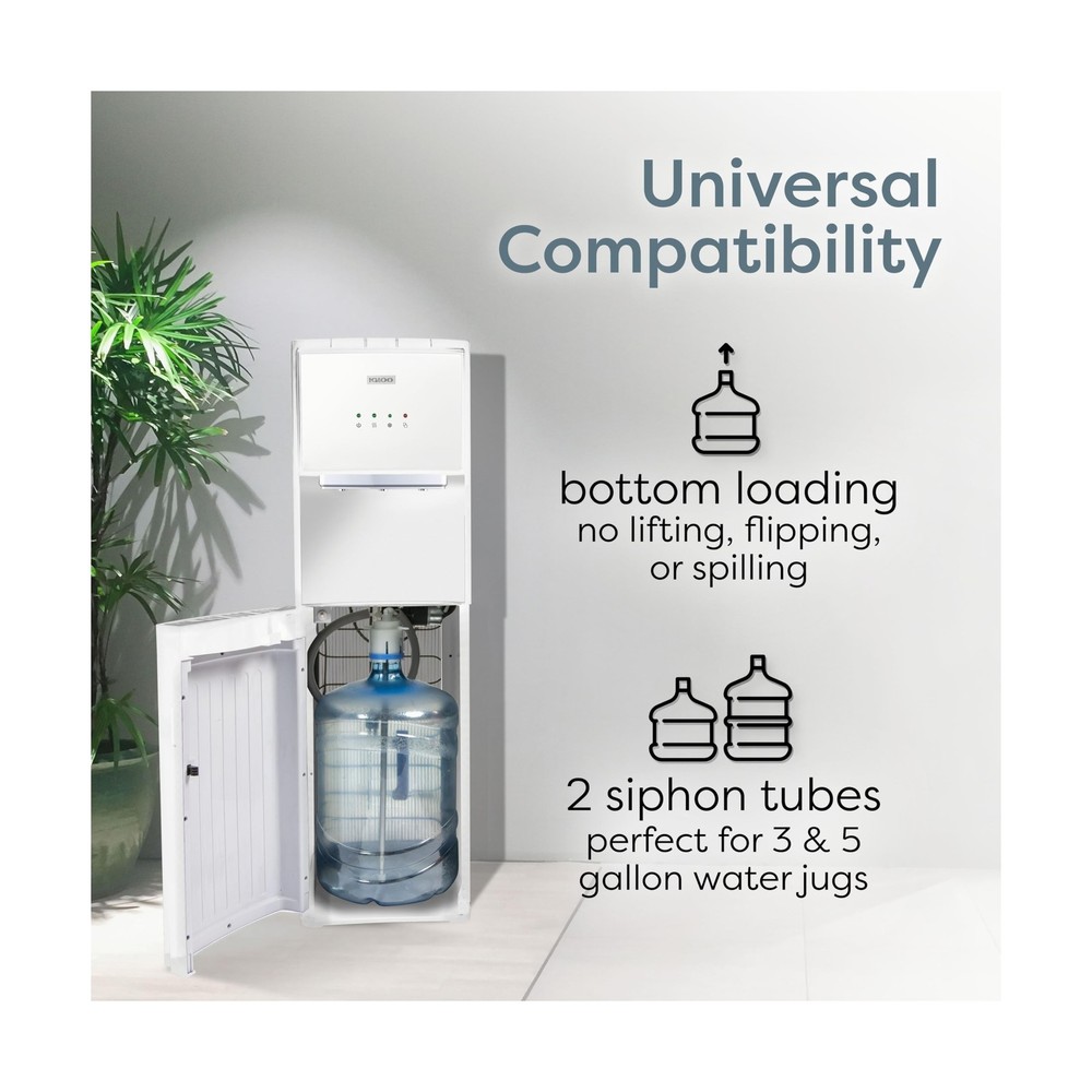 Igloo Bottom-Loading Water Dispenser – Water Cooler Dispenser with Hot & C