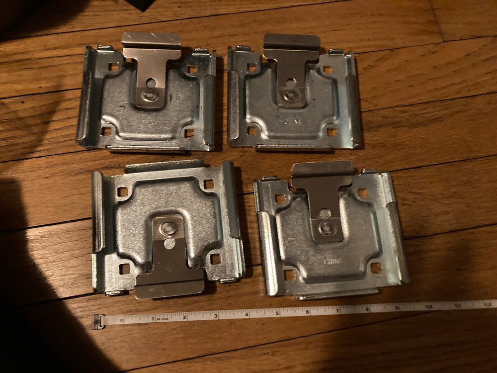 Quick release pad set for casters.