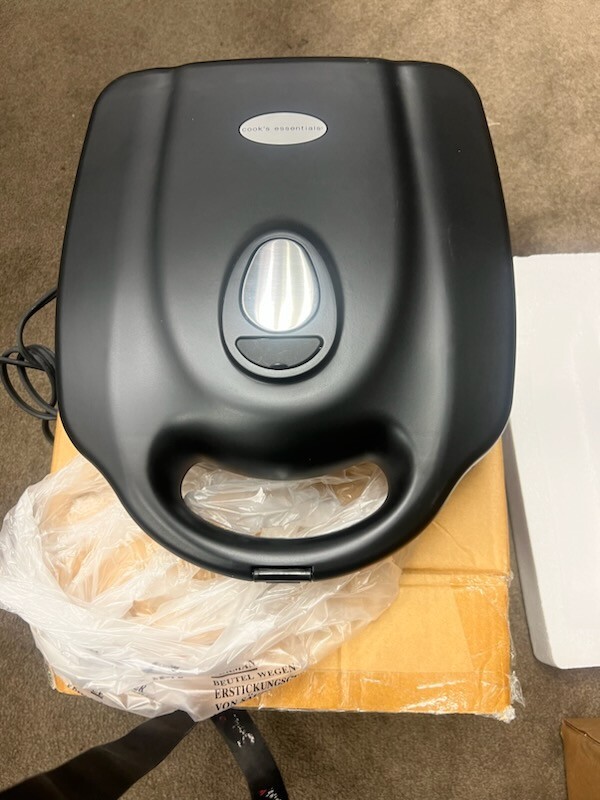 Cook's Essentials by Deni Panini Grill & Waffle Maker