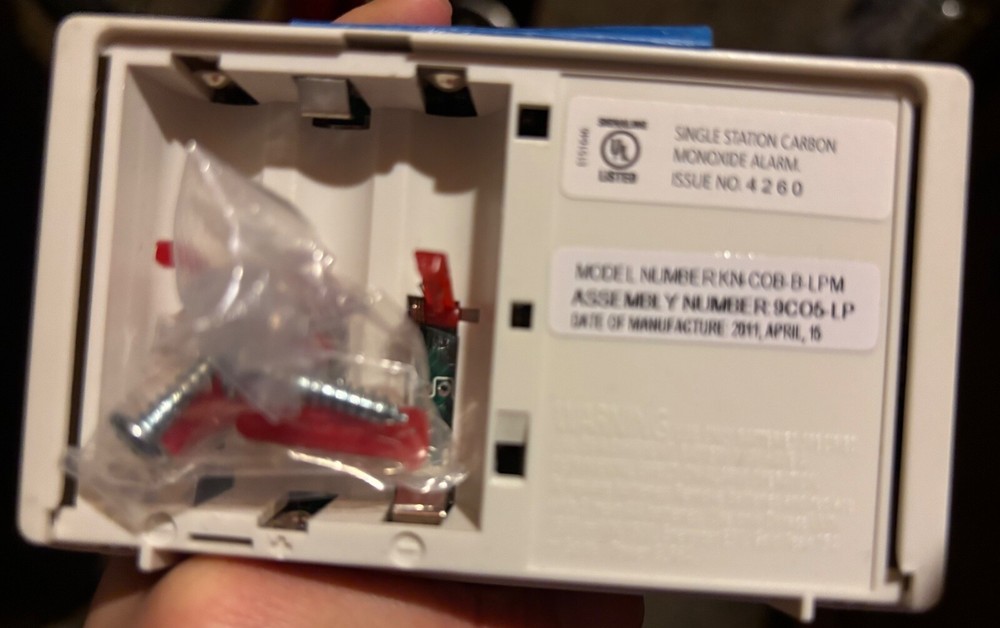 Kidde KN-COB-LP2 Carbon Monoxide Alarm Detector