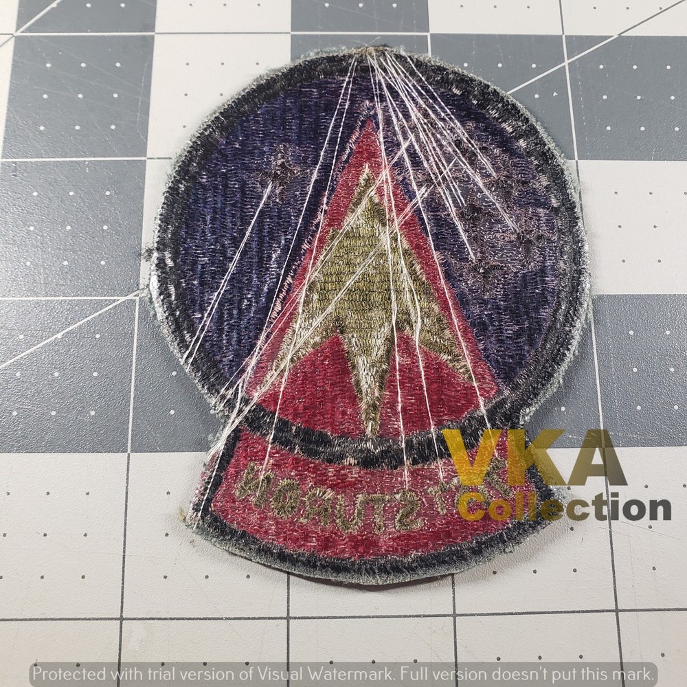 71st STURON Student Squadron Cut Edge Plastic Back Patch