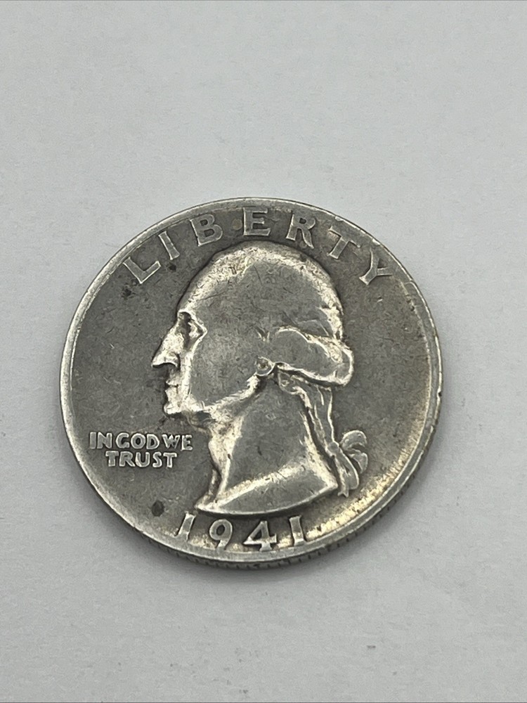 1941 25C Washington Quarter