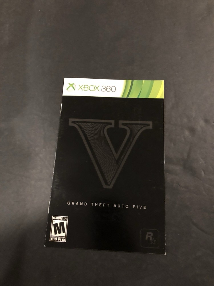 gta 5 xbox 360 Manual Only