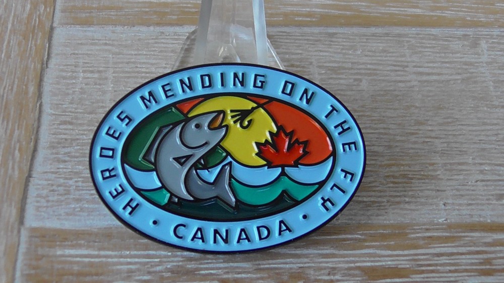 Canada Heroes Mending On The Fly Challenge Coin #E9