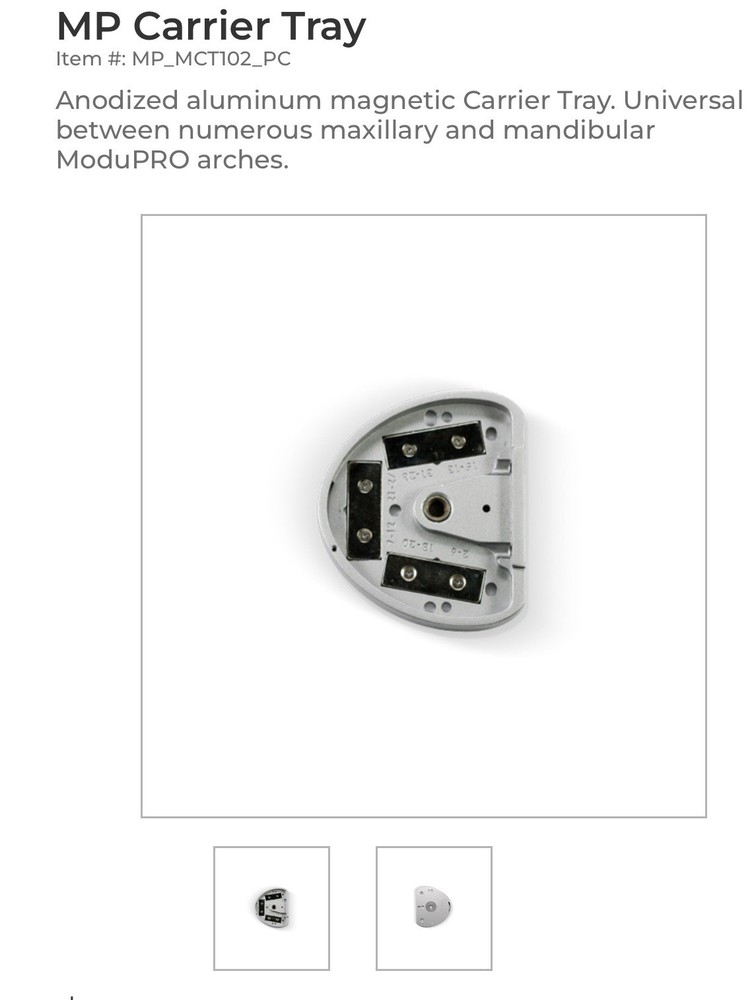 ModuPRO Magnetic Carrier Tray
