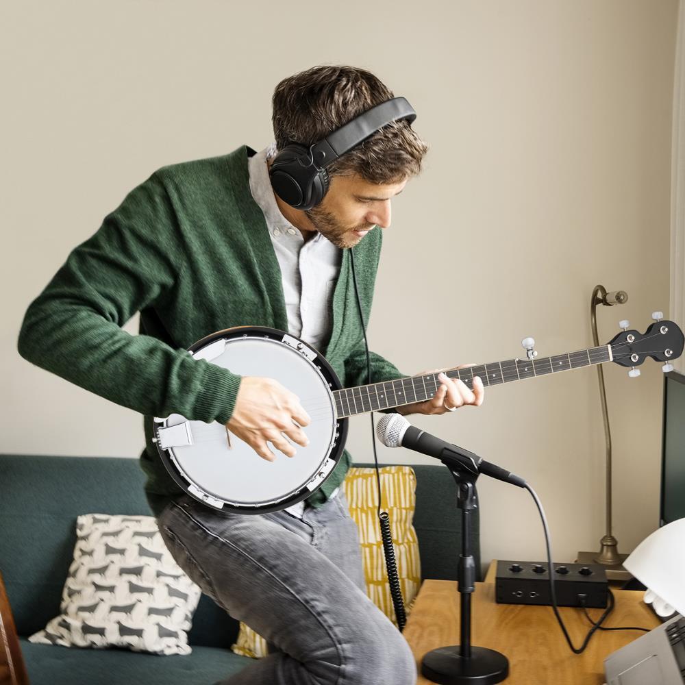 5 String Geared Tunable Banjo 24 Brackets Right Handed for Beginner