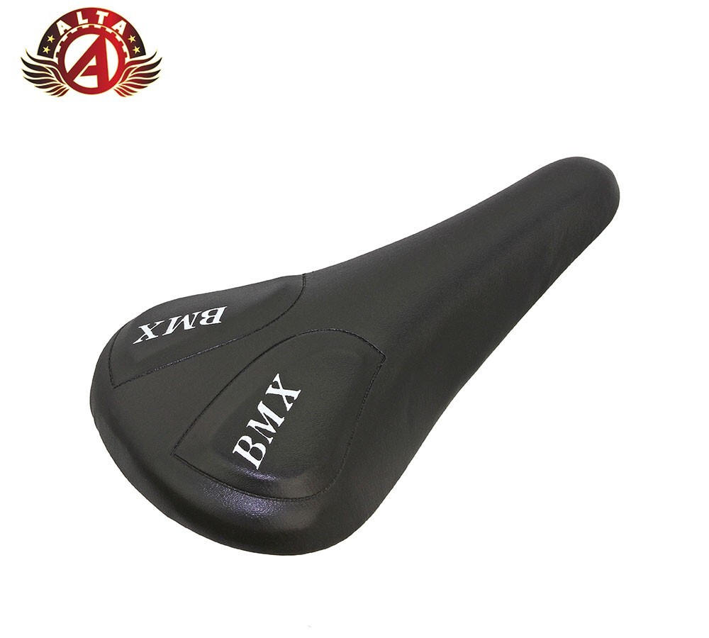 ALTA BICYCLE BMX STYLE VINYL SADDLE BLACK.