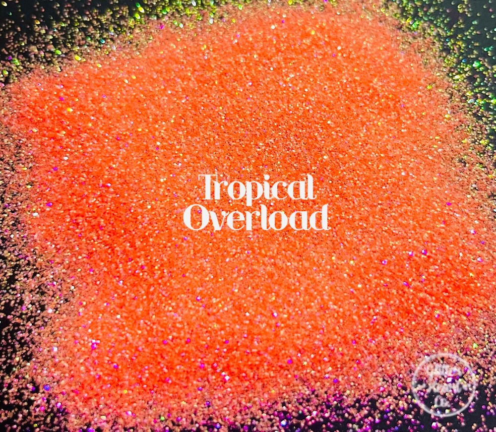 Premium Polyester Glitter - Orange