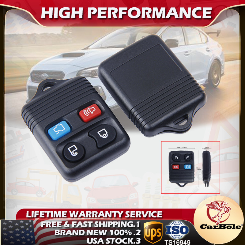 Key Fob 4 Button Keyless Entry Remote Control for Ford Focus Explorer Mercury