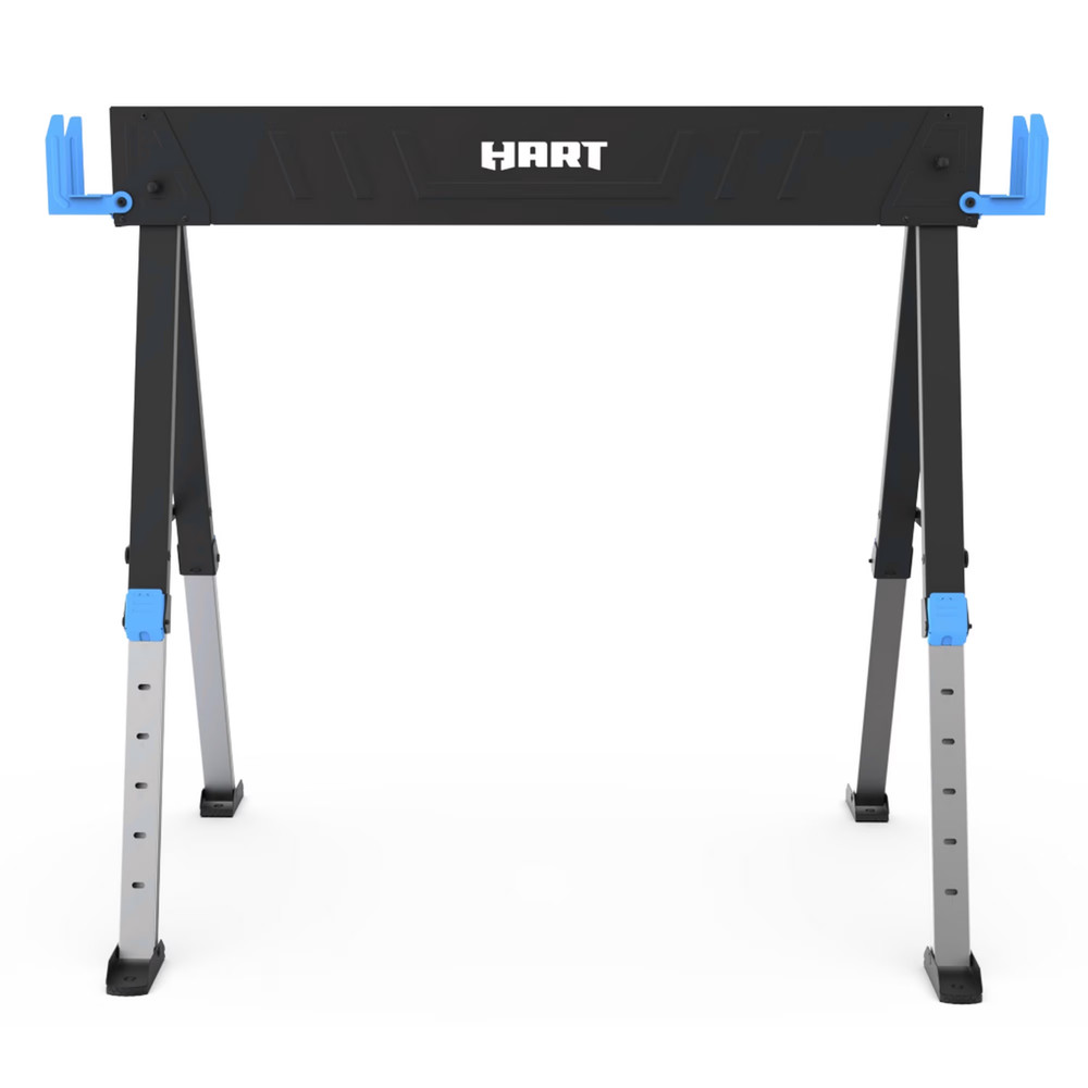 Hart Adjustable Steel Sawhorse (1100-lb Capacity)