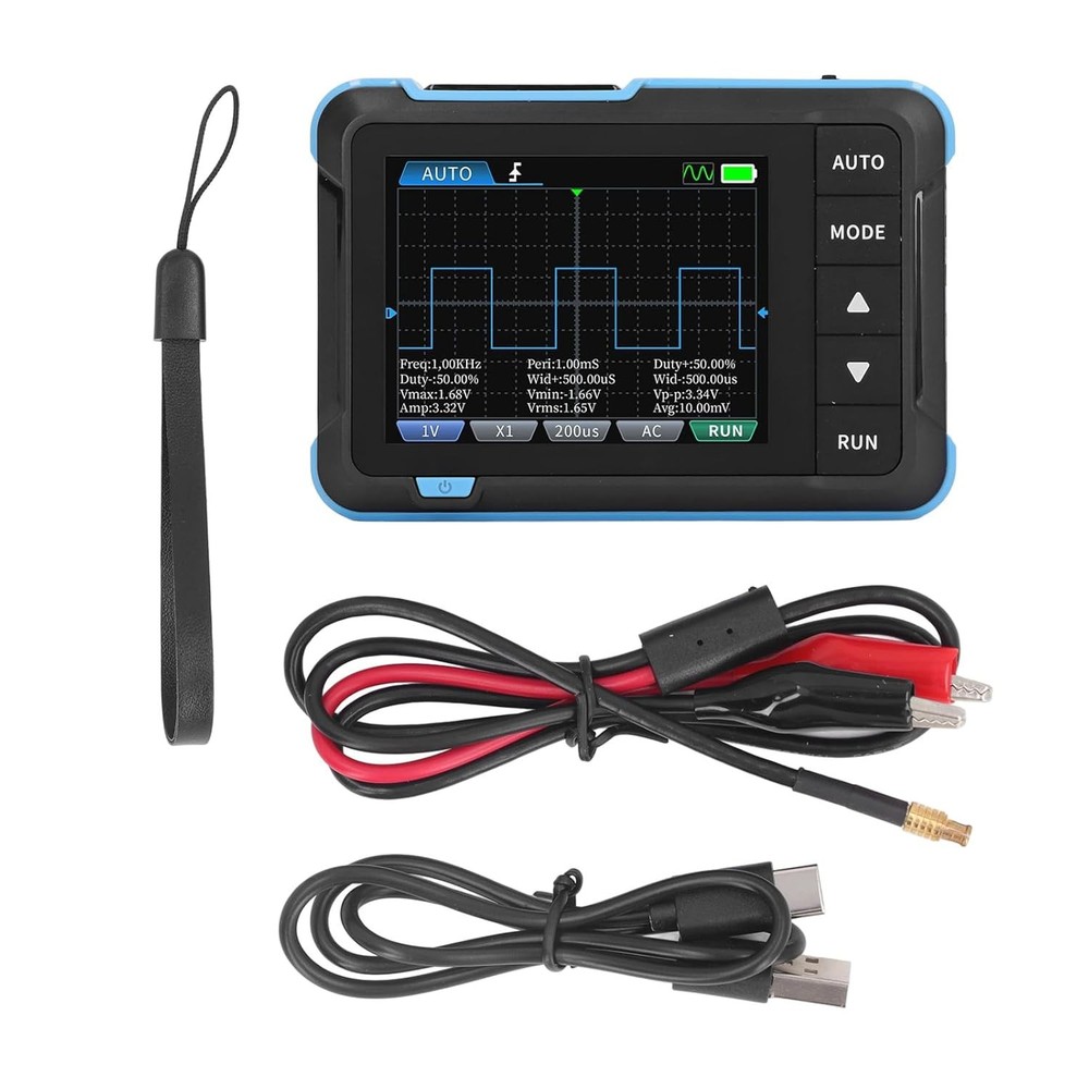 DSO Handheld Oscilloscope Pocket Size Digital for Beginner Teaching Lab Use