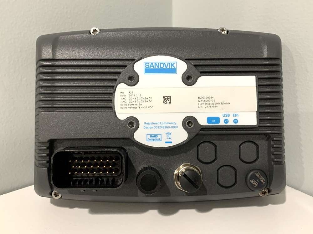 Sandvik BG00326264 Display