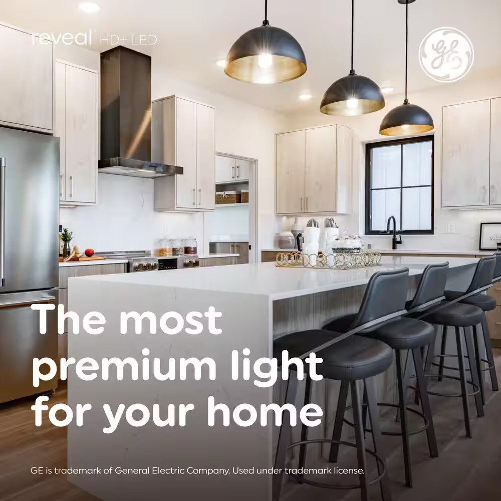 Reveal LED 60W Frosted A19 (8-Pack)