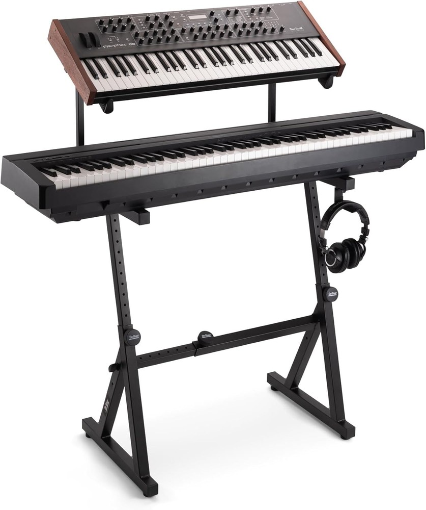 On-Stage KS1365 Z Keyboard Stand with Second Tier