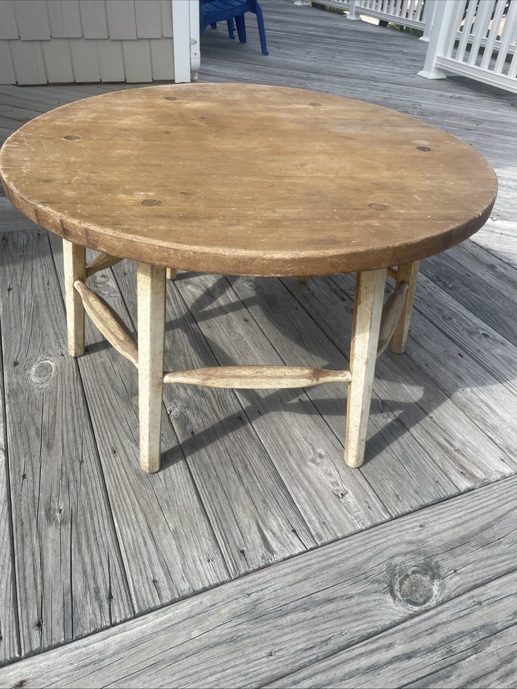 Vintage Signed Monterey Circa 1930s Coffee Table