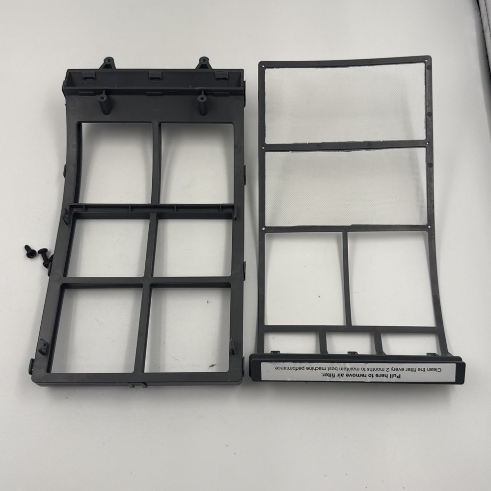 OEM GE Profile Opal 2.0 Ice Maker Rear Air Filter & Frame Replacement - Gray