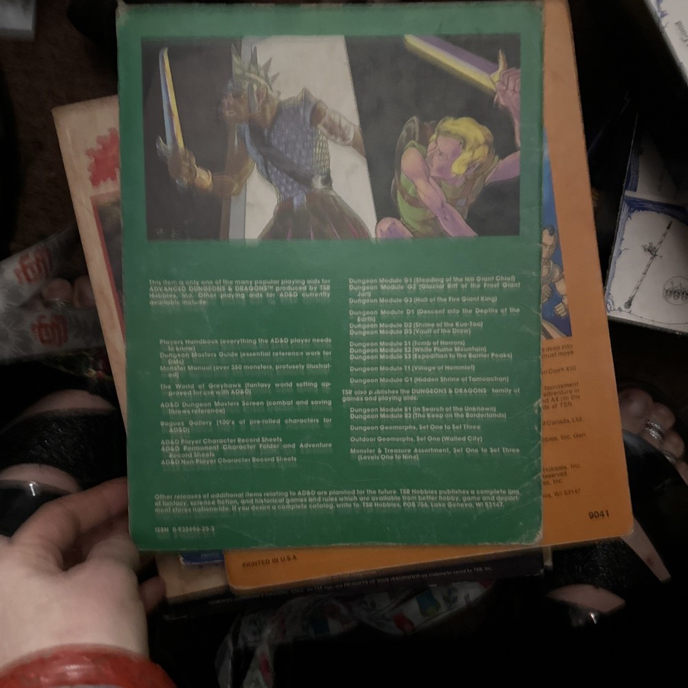 Dungeon And Dragon Dungeon Manual A1