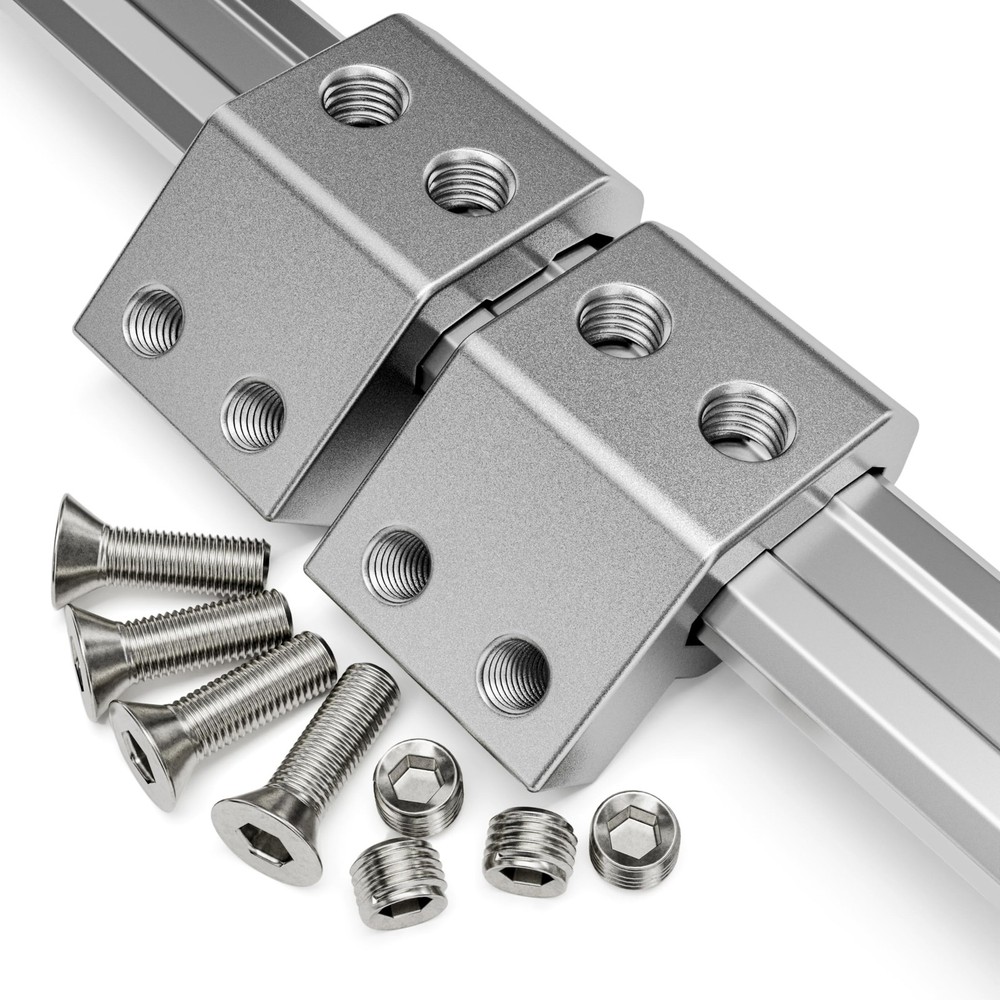 Alpha Engineered Universal Rail Mount Compatible with Milwaukee Silver