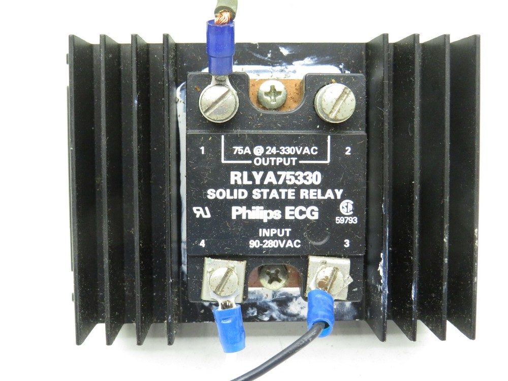 Philips ECG RLYA75330 Solid State Relay 75A 24-330VAC