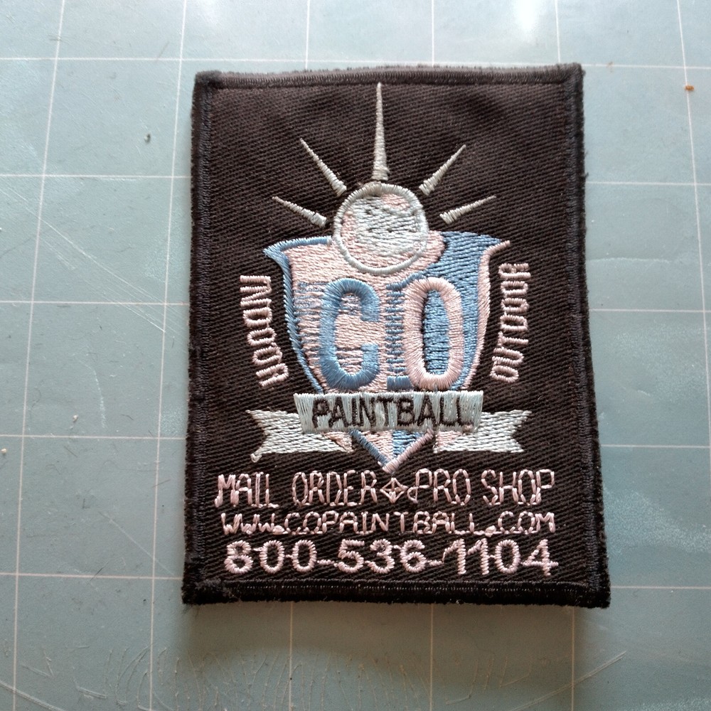 CO Paintball Patch size 4x3