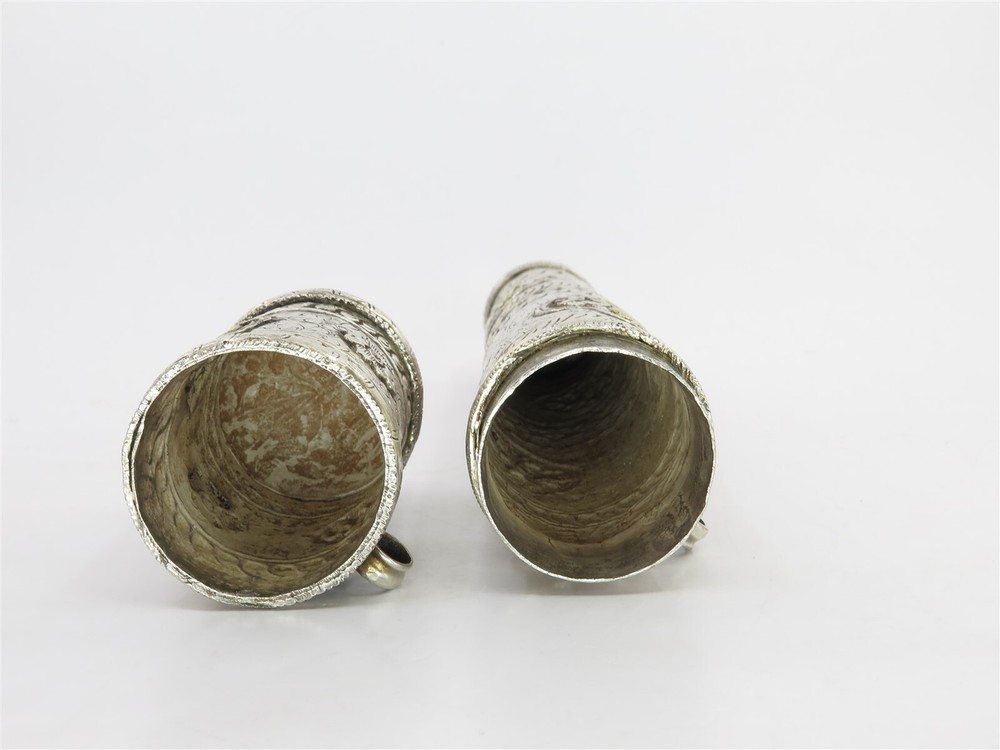 Omani or Yemeni Silver Scroll or Document Holder 9.5" 190 grams