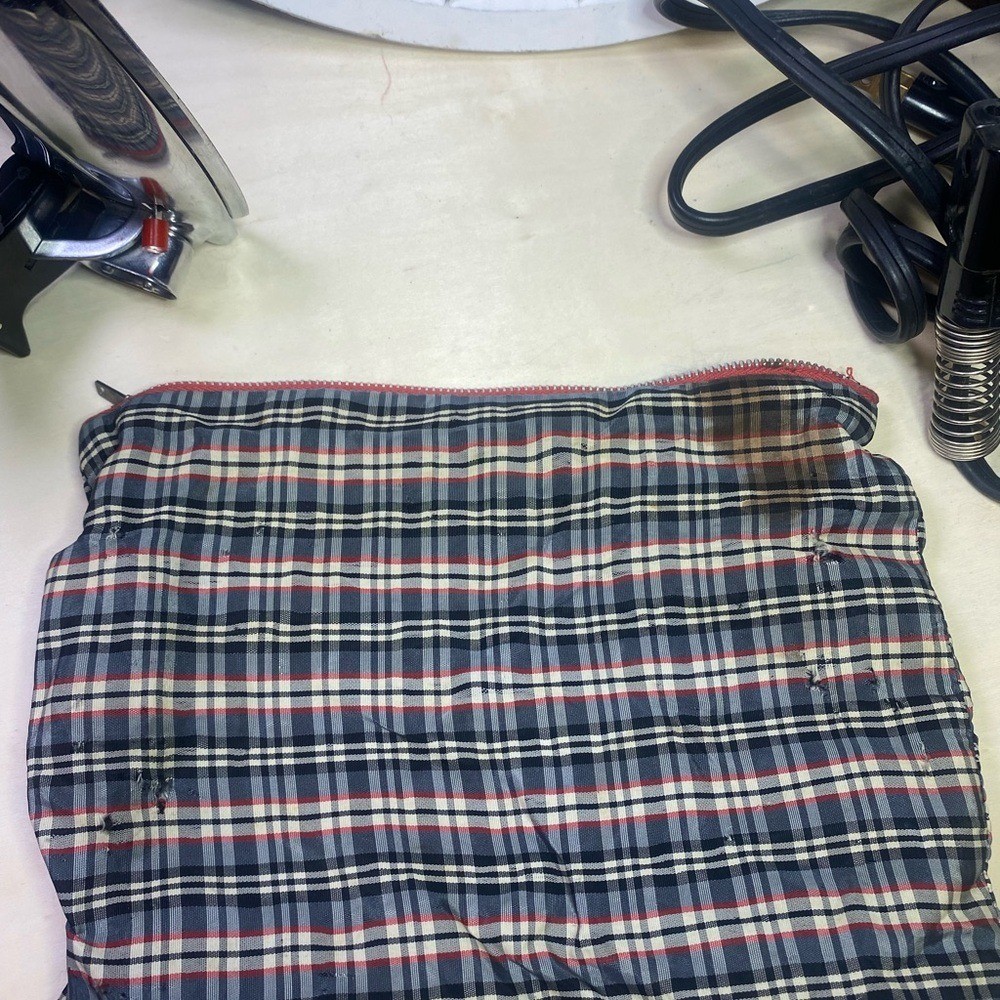 Universal Sleek Black and Silver Iron