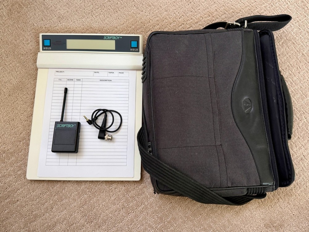 Scriptboy Wireless Timecode Clipboard