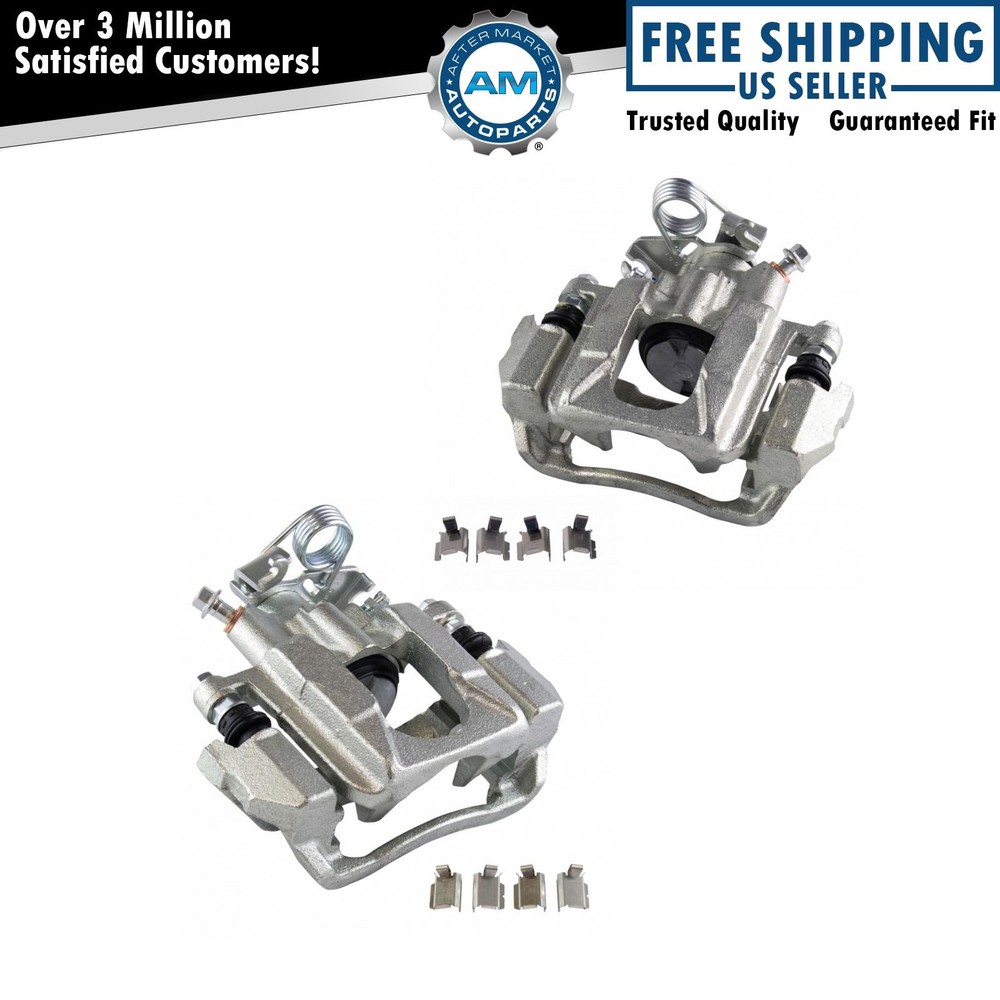 NEW Rear Disc Brake Caliper Pair for Ford Explorer Flex Taurus
