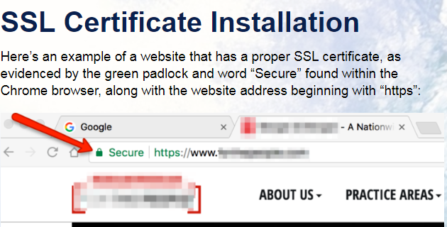 SSL Certificate Installation - WordPress Website Lifetime Business SSL