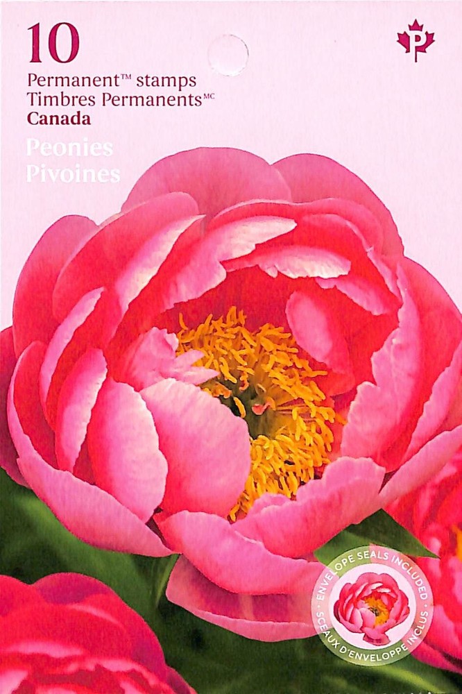 Canada - 2025 New Booklet - Peonies