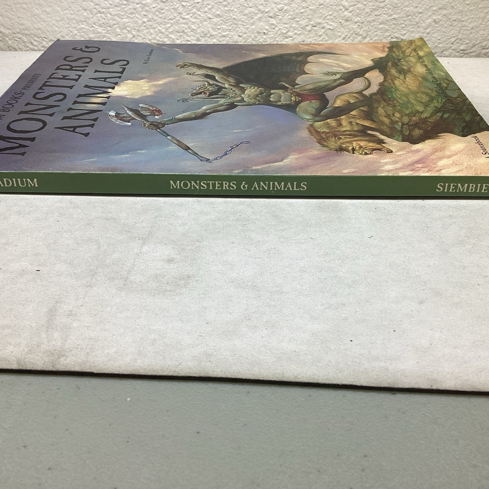 Palladium Books Monsters & Animals Sourcebook MS62334