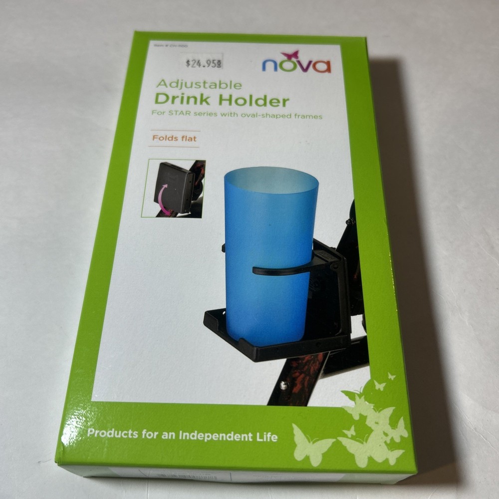 Nova Adjustable Rollator Drink Holder Walker Rollator CH-1000