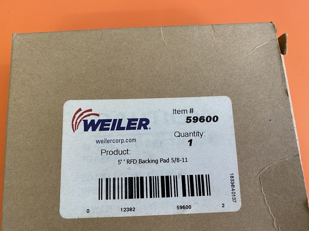 Weiler 5” RFD Backing Pad 5/8-11” 59600