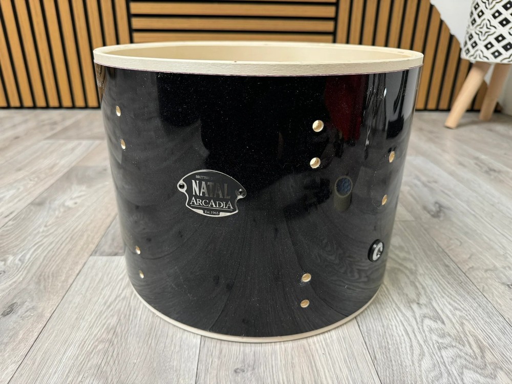 Natal Arcadia Tom Drum Shell 12”x9” Bare Wood Project #VV17