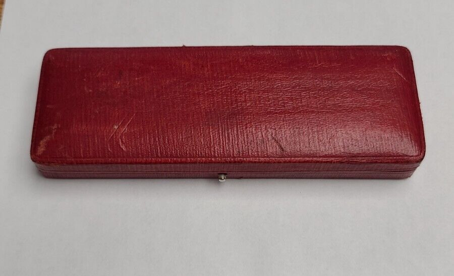 Canada 1908 Specimen Set Box / Case personalized from Manager Bank Ottawa